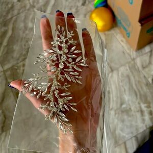 Bridal hair piece, brand new never used